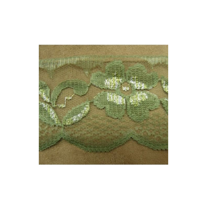 DENTELLE DE CALAIS POLYESTER 7,5 cm