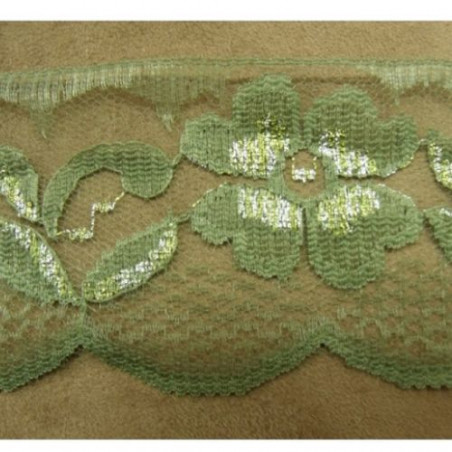 DENTELLE DE CALAIS POLYESTER 7,5 cm