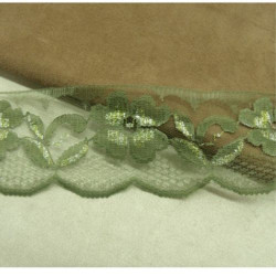 DENTELLE DE CALAIS POLYESTER 7,5 cm