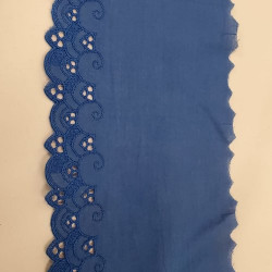 Broderie Anglaise Bleu Roi...