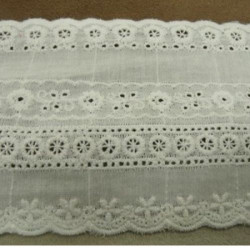 Broderie anglaise coton...