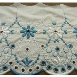 BRODERIE COTON ANGLAISE...