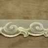 BRODERIE COTON  saumon 3 cm