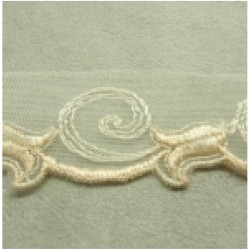 BRODERIE COTON  saumon 3 cm