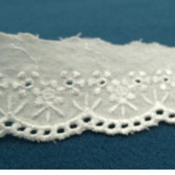 BRODERIE ANGLAISE coton...