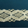 broderie coton beige  4 cm