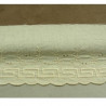 BRODERIE ANGLAISE vintage  écru 9 cm / hauteur de broderie 5 cm
