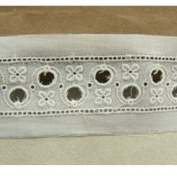 BRODERIE ANGLAISE coton...