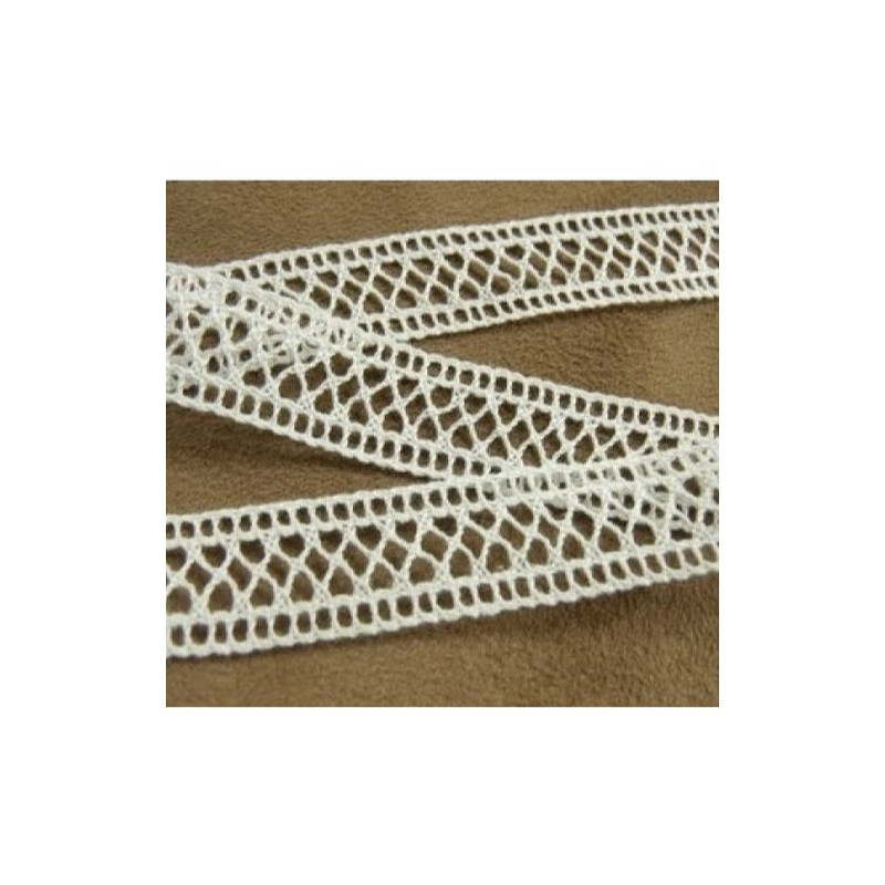 fine broderie coton blanche 1.7 cm