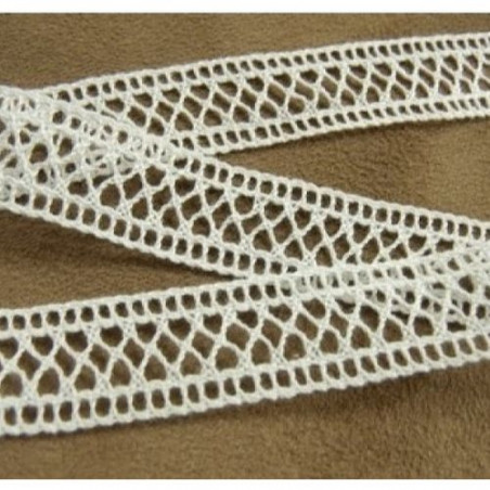 fine broderie coton blanche 1.7 cm