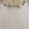 broderie guipure coton souple écru 20cm