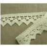 dentelle coton écru 4 cm