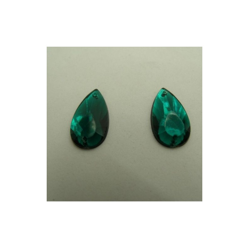 Déstockage Strass Goutte Acrylique 22x12 mm – Lots de 10, 20 ou 50 pièces