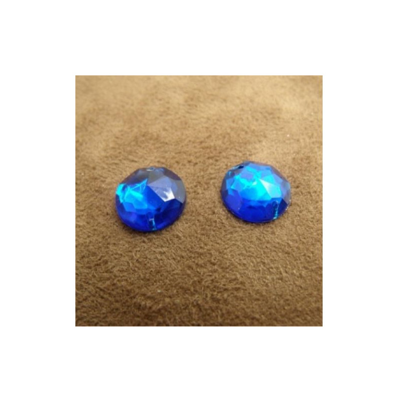 Déstockage Strass Rond Acrylique 13 mm – Rouge, Rose, Bleu, Argenté, Vert