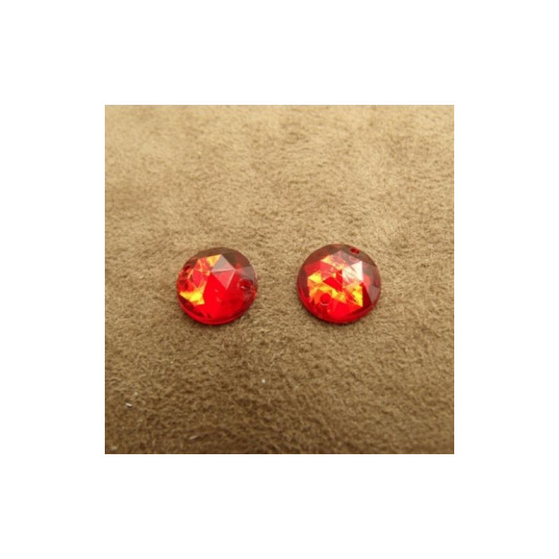 Strass Rond Acrylique 11 mm – Déstockage par lot de 10, 20 ou 50 pièces