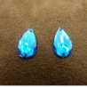 Déstockage Strass Goutte Acrylique 16x9 mm – Bleu et Vert – Lot 10/20/50