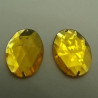 Déstockage Strass Ovale 25x18 mm – Rouge, Jaune, Bleu, Violet – À l’unité ou lot