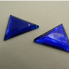 DESTOCKAGE – Strass Triangle Acrylique 26 mm – Rouge, Noir, Orange, Bleu, Argent – Lot 10, 20, 40