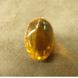 Strass à Griffe Ovale Doré – 2,5 x 1,8 cm – Plusieurs Couleurs