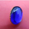Strass à Griffe Ovale Doré – 2,5 x 1,8 cm – Plusieurs Couleurs
