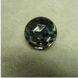Lot de 2  a 4 Strass à Griffe Rond 2 cm – Noir ou Violet