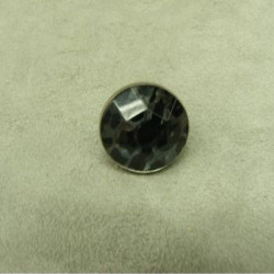 Lot de 2  a 4 Strass à Griffe Rond 2 cm – Noir ou Violet
