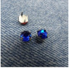 Déstockage – Lot de 25 Strass à Griffe Rond 0,6 cm – Vert, Jaune, Bleu
