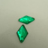 Strass Losange Acrylique 18x11 mm – Rouge, Vert, Bleu, Violet – Lot de 10 ou 20