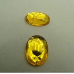 Déstockage – Strass Ovale Acrylique 18x13 mm