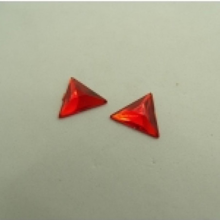 DESTOCKAGE – Strass Triangle Acrylique 12 mm