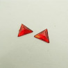 DESTOCKAGE – Strass Triangle Acrylique 12 mm