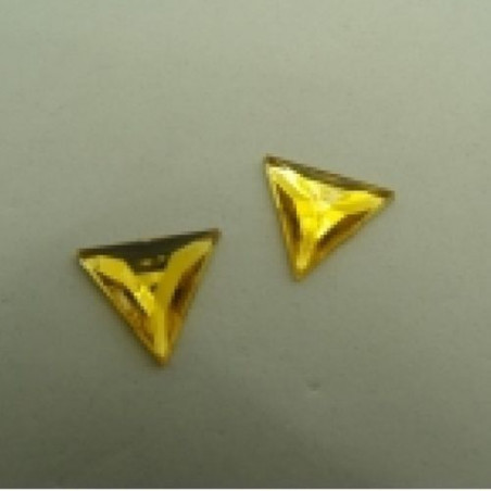 DESTOCKAGE – Strass Triangle Acrylique 12 mm