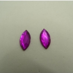 Strass Ovale 15 mm × 8 mm – Lot de 10 et 20