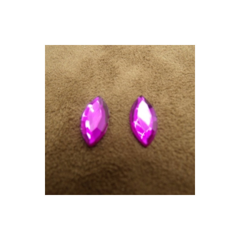 Strass Ovale 15 mm × 8 mm – Lot de 10 et 20