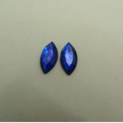 Strass Ovale 15 mm × 8 mm – Lot de 10 et 20