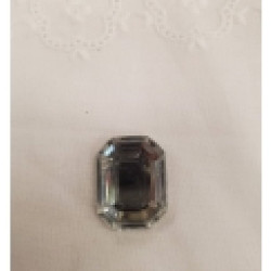 Strass Hexagonal Argent 20 mm x 16 mm – Lot de 10 et 20