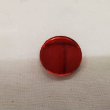 Déstockage – Strass Effet Miroir Rouge 18 mm – Lot 10, 20, 50