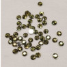 Strass Rond 6 mm – Lot de 50 – Couleurs variées à coudre ou coller