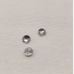 Strass Rond 6 mm – Lot de 50 – Couleurs variées à coudre ou coller