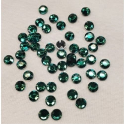 Strass Rond 6 mm – Lot de 50 – Couleurs variées à coudre ou coller