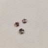 Strass Rond 6 mm – Lot de 50 – Couleurs variées à coudre ou coller