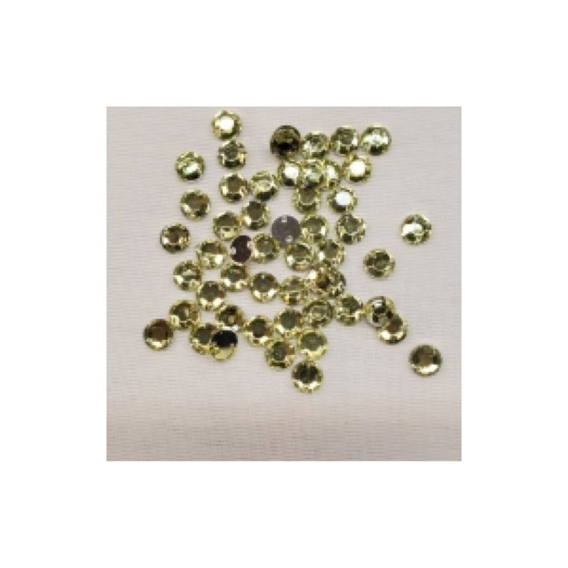 Lot de 50 Strass Rond 6 mm