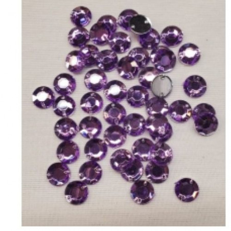 LOT DE 50 Strass Rond 8 MM