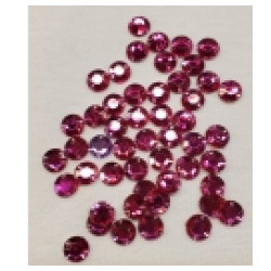LOT DE 50 Strass Rond 8 MM