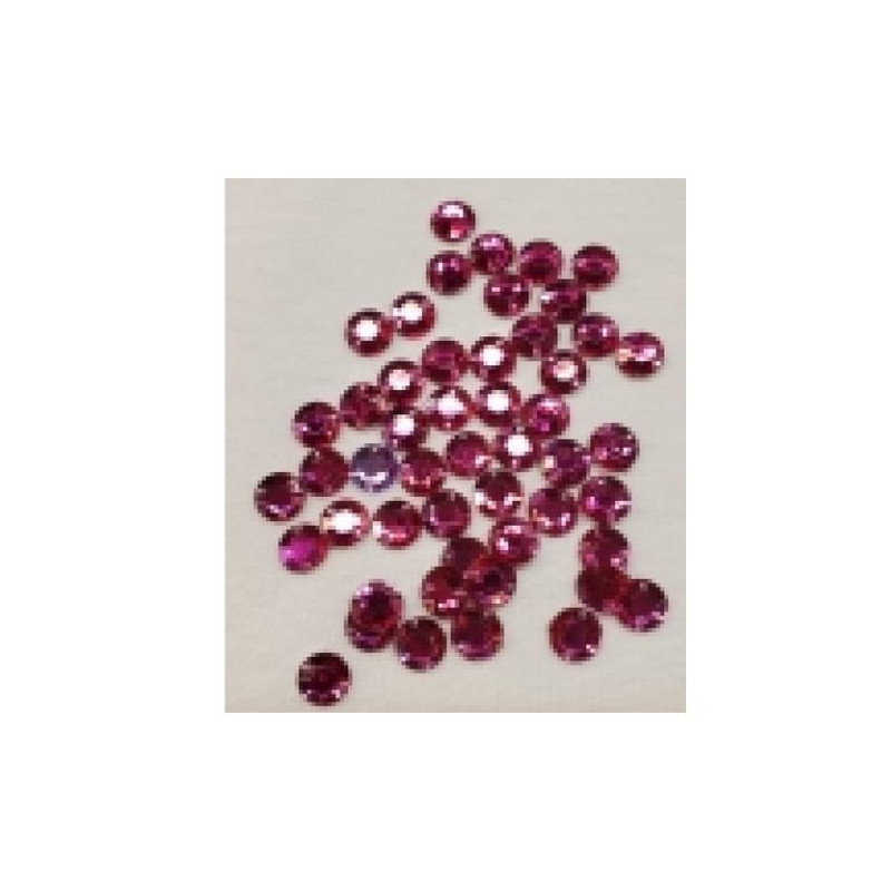 LOT DE 50 Strass Rond 8 MM