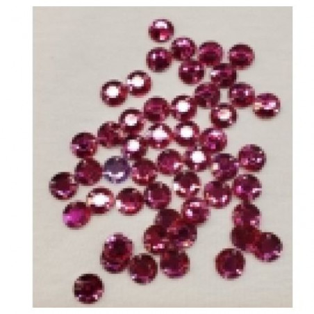 LOT DE 50 Strass Rond 8 MM