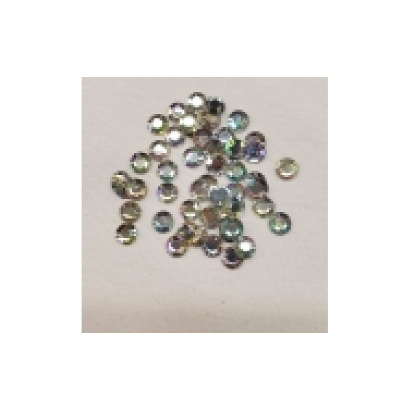 LOT DE 50 Strass Rond 8 MM