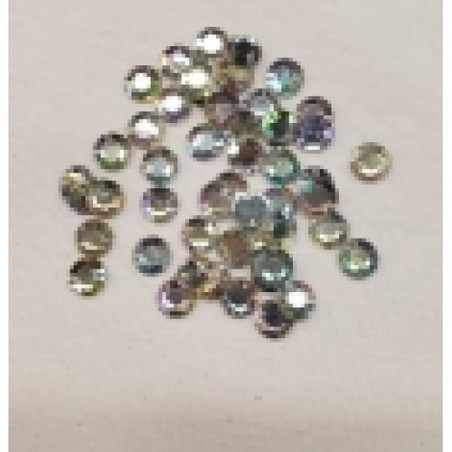 LOT DE 50 Strass Rond 8 MM