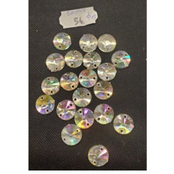 LOT 20 Strass Rond Crystal...