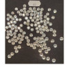 LOT DE 144 Strass Hot Fix EN Verre Rond Argent 6.5 mm